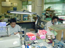歯科技工所プロテックサービス技工作業室3